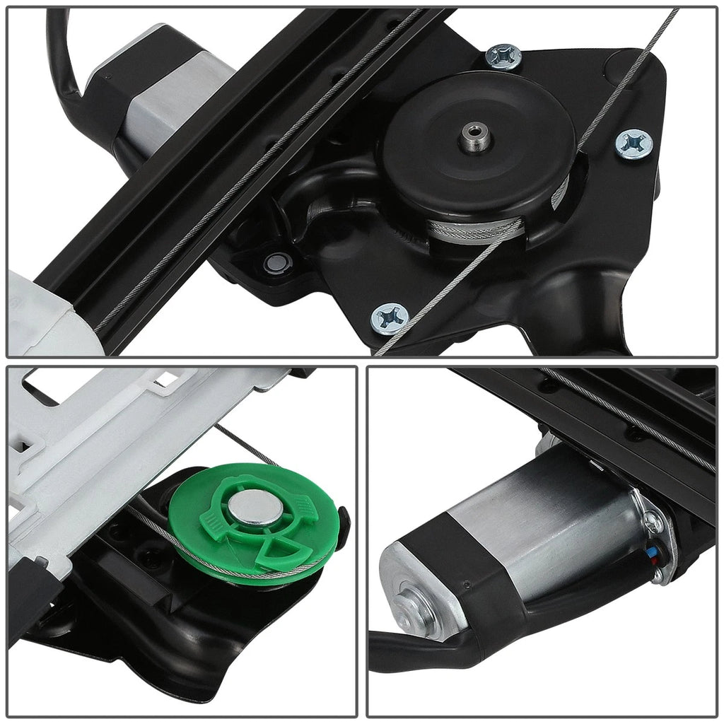 Power Window Regulator w/ Motor for Cadillac CTS (2003–2007) Rear Left