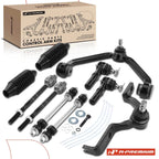 Set of 10 Front Control Arms with Ball Joints & Tie Rods for Ford (2001–2005)