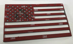 Stainless Steel American Flag Emblems Decal Stickers Set for Cars Trucks (2000–2020)
