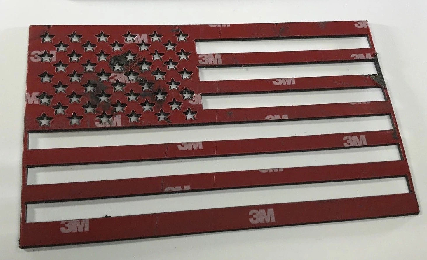Stainless Steel American Flag Emblems Decal Stickers Set for Cars Trucks (2000–2020)
