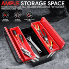18" Tool Case Storage Organizer Cabinet with Drawers for Workshop