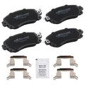 Set of 4 Front Ceramic Brake Pads for Subaru Crosstrek WRX (2018–2025)