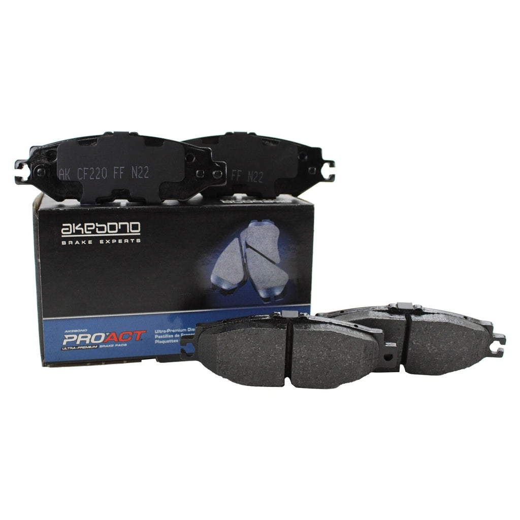 Akebono ProAct Rear Ceramic Brake Pads for Toyota Supra Lexus GS/SC300 LS/SC400 (1993–2002)
