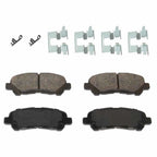 Set of 4 Ceramic Brake Pads for Toyota Highlander (2008–2013)