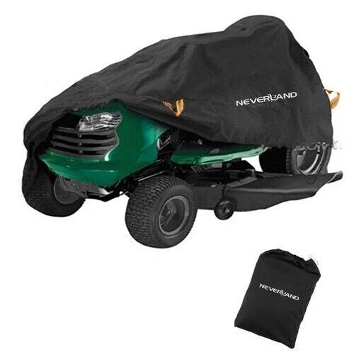 Lawn Mower Tractor Cover for Riding Mowers (Up to 78") - UV Resistant