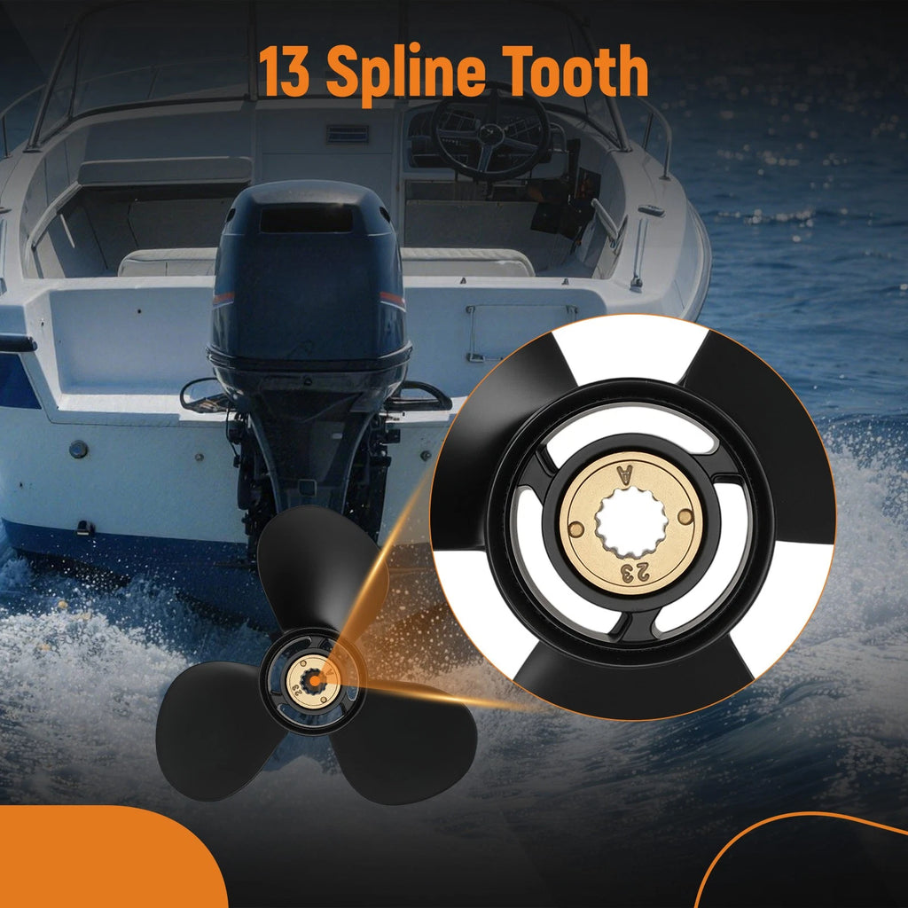 Aluminum Propeller for Mercury Bigfoot 25HP 30HP