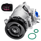 AC Compressor w/ Clutch for Volkswagen Touareg (2006–2017) Q7 3.6L