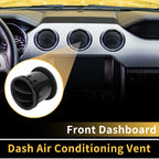 Dash AC Heater Air Vent for Ford F150 (2004–2008) Center Outlet Black