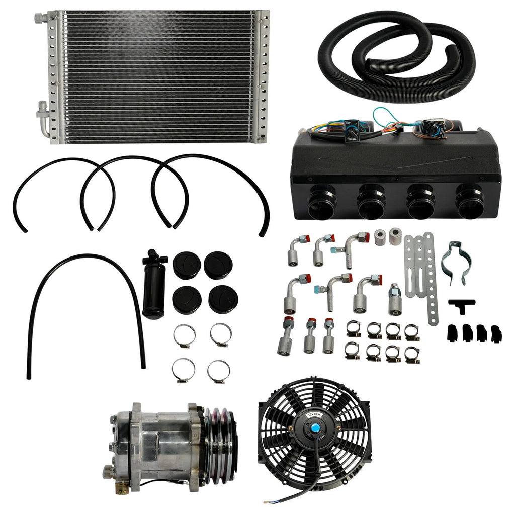 Air Conditioning Kit for Universal Vehicles (12 Volt)