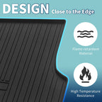 Flat Face Cargo Liner Rear Trunk Mat for Lexus RX (2023–2024) TPE 1 Pc