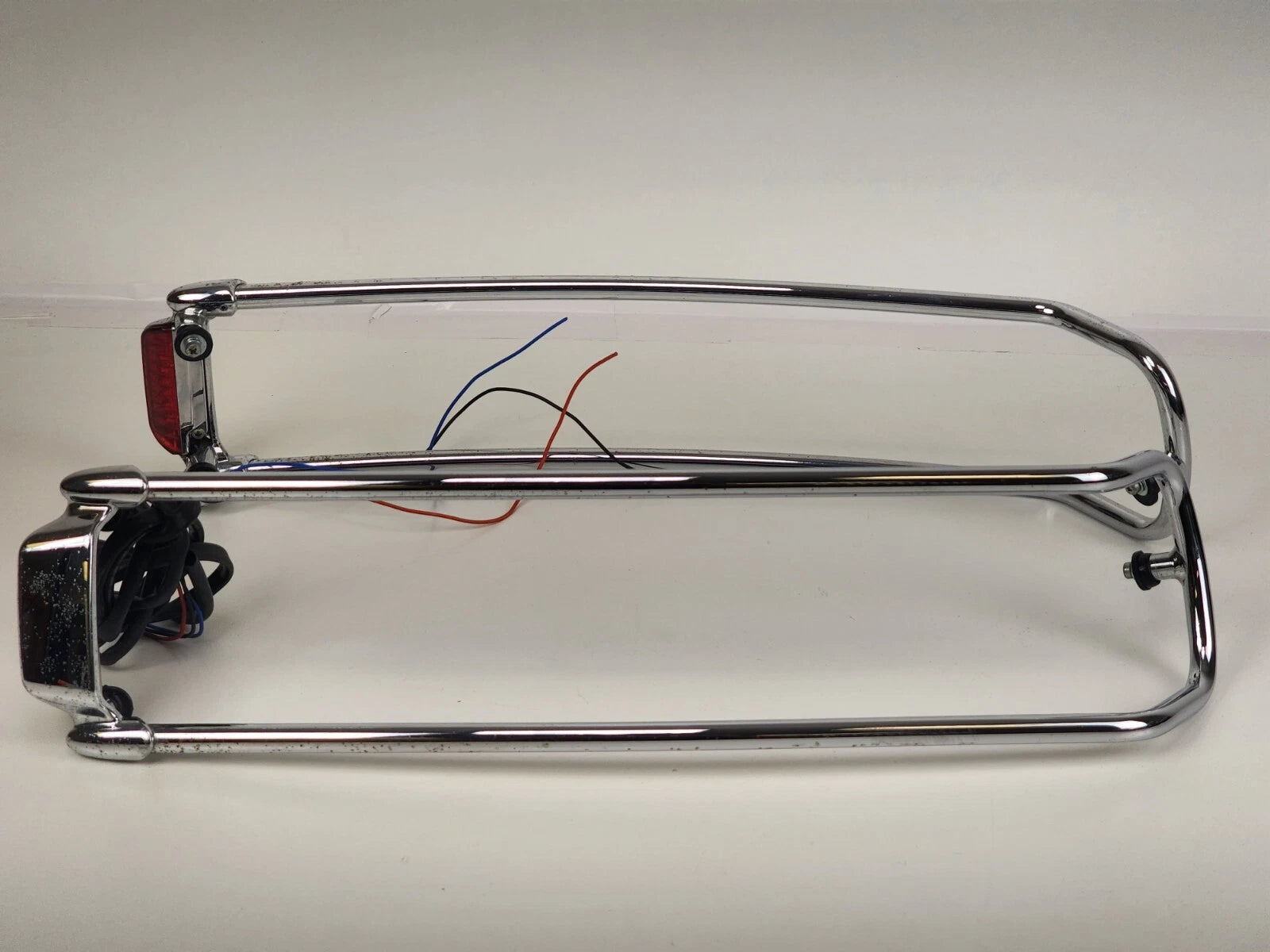 Set of 2 Air Wing Saddlebag Lid Top Rail Red LED Tail Lights for Harley (2014–2020)