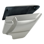 Battery Side Cover Panel for Harley Electra Glide (2009–2023) Silver Fortune