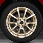 18X8 Factory Wheel (Bright Fine Metallic Silver Full Face) for 2009-2017 Audi Q5