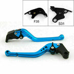 Long Brake Clutch Levers for Suzuki B-King (2008–2011) T9 Blue