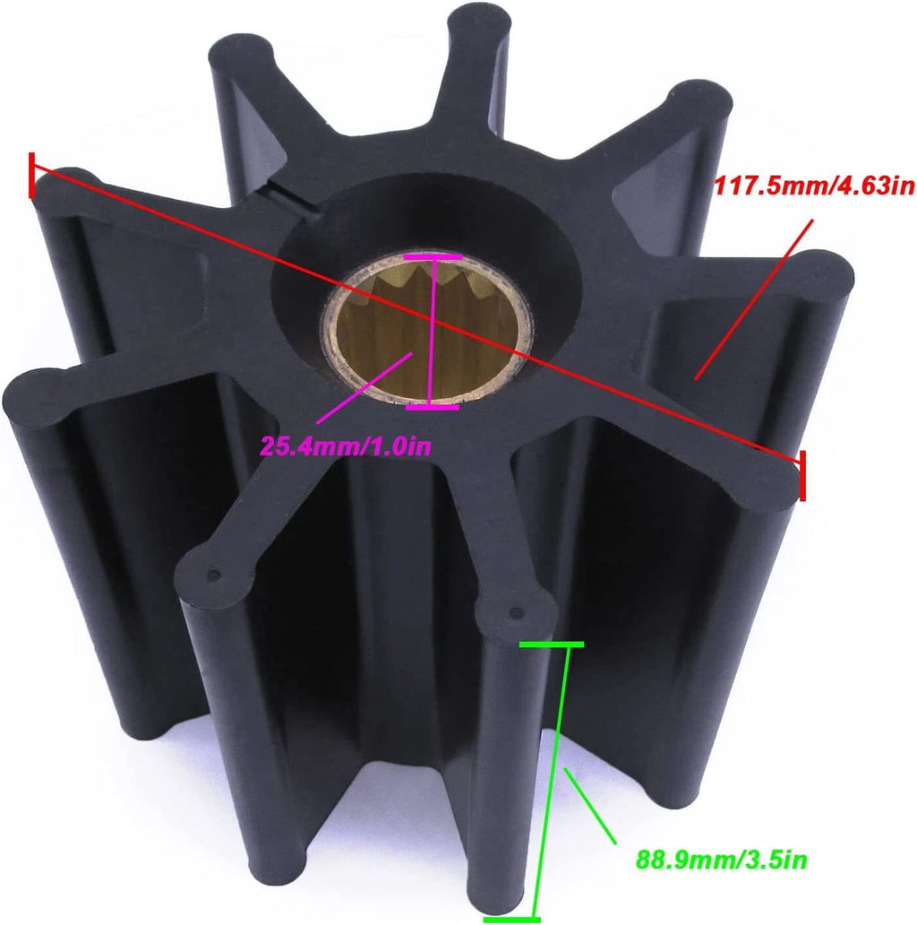 Flexible Impeller Kit for Jabsco Pumps (18789-0001, 17240-0001)