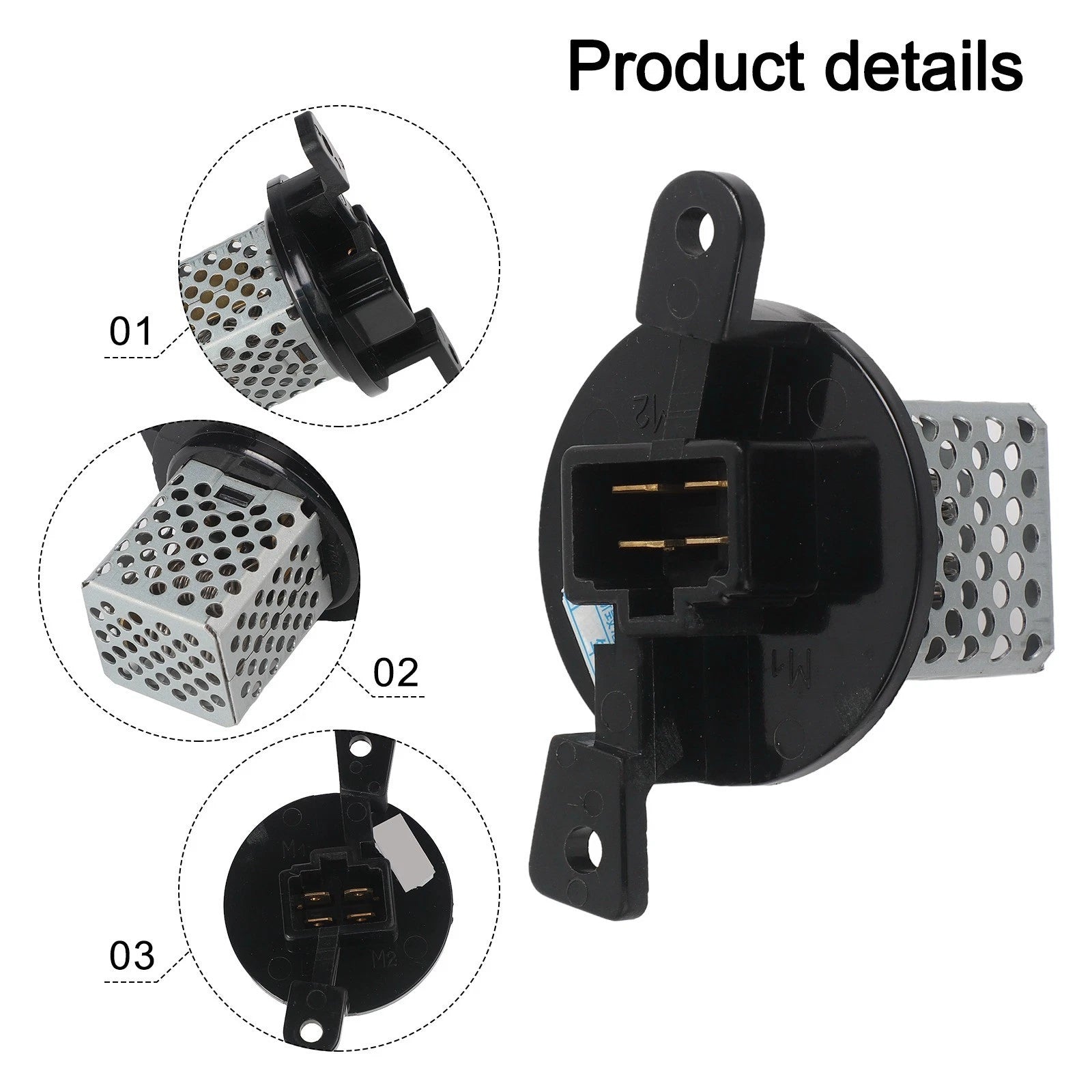 Blower Motor Resistor Switch for Honda City (2009–2014) 79330SAAJ01