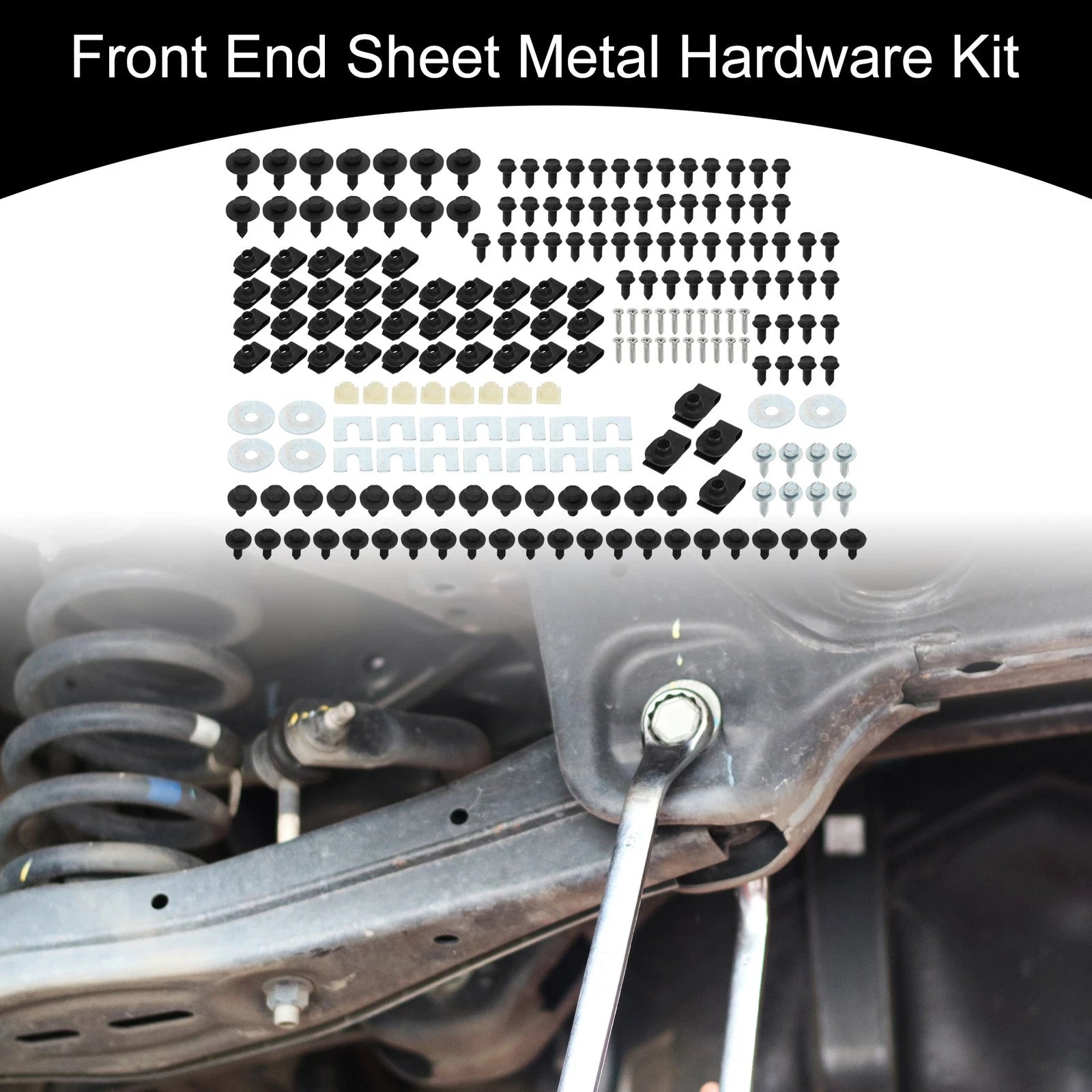 Front End Sheet Metal Hardware Kit for Chevrolet C10 (1975–1982) Set of 1