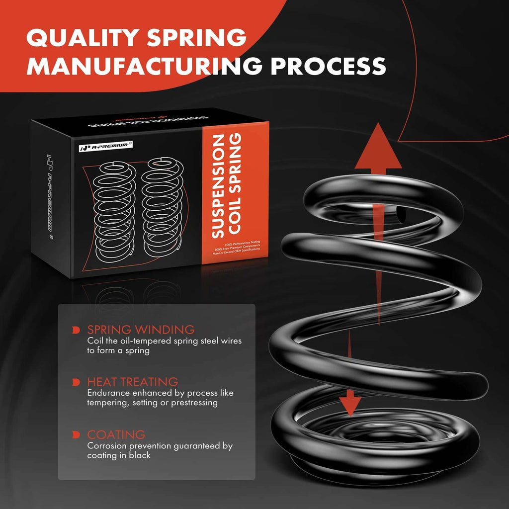 2X Rear Side Coil Springs for Jeep Grand Cherokee (1999–2004)