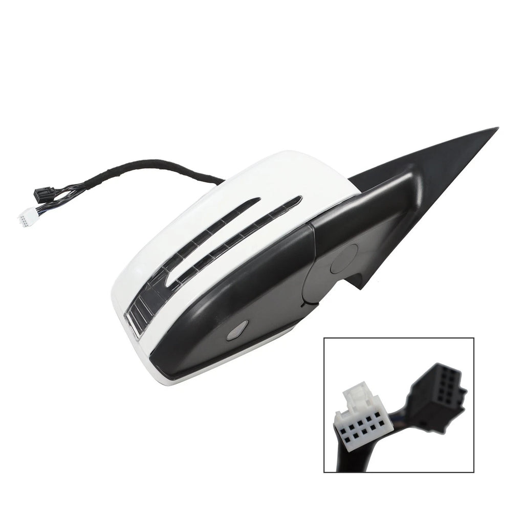 Passenger Side RH Mirror for Mercedes CLA250 (2014–2020) - Blind Spot, Heated