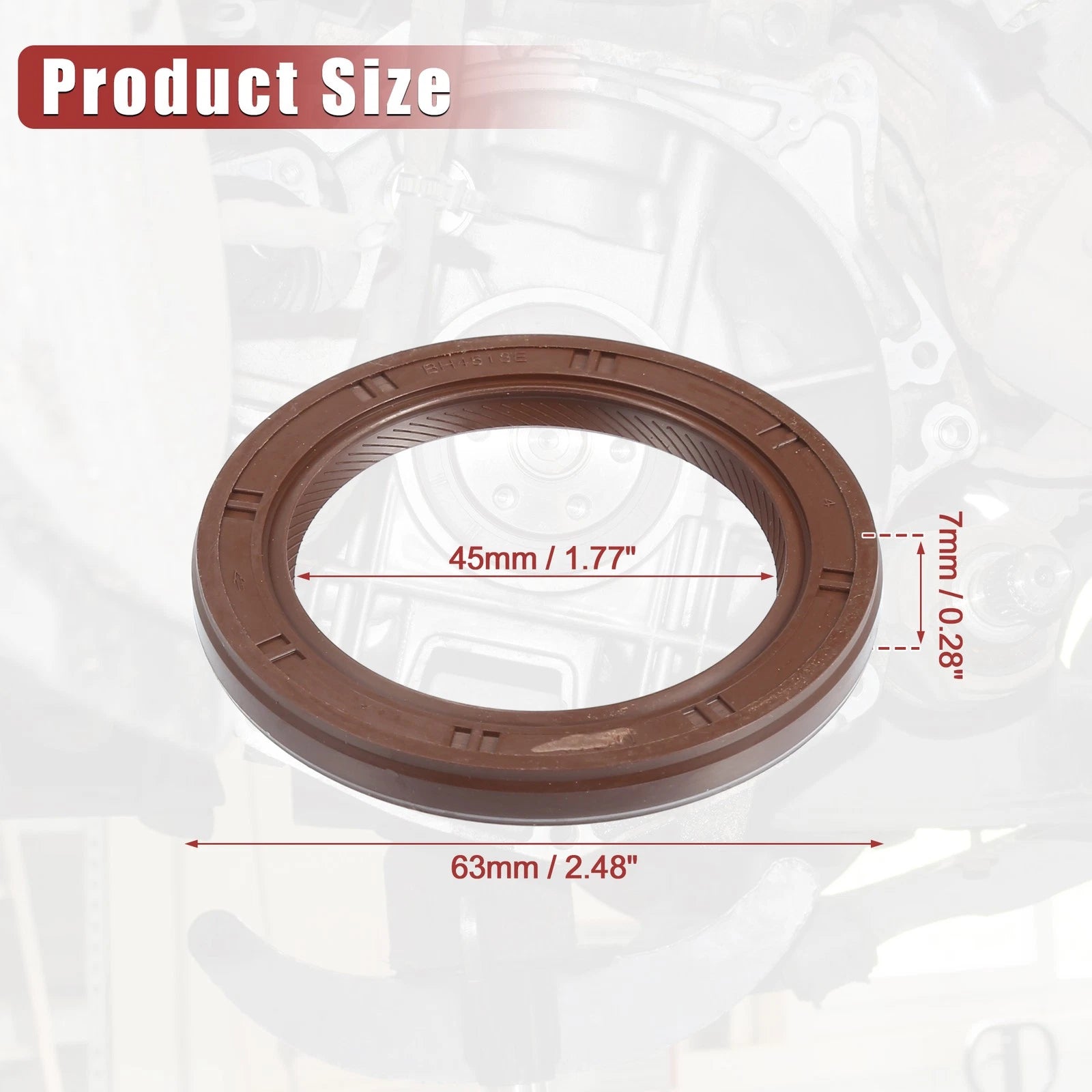 Engine Crankshaft Seal No. 90311-46001 for Lexus GS 300, IS 300 (2005)
