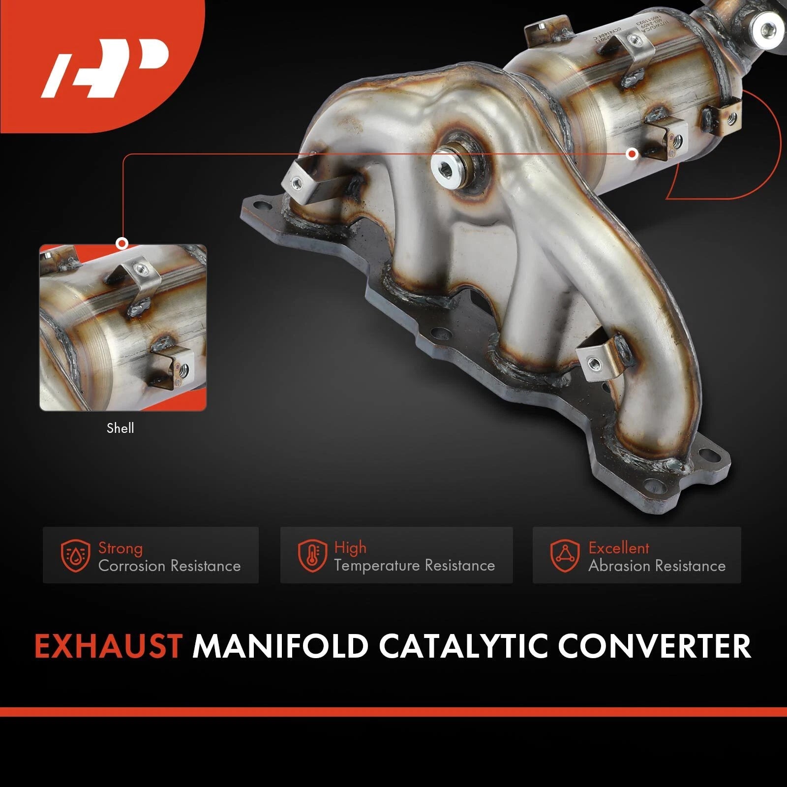 Front Catalytic Converter for Kia Sportage (2011–2016) Hyundai Tucson (2010–2015)
