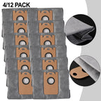 12 Pack Dust Bags for Eufy Clean LR30 Hybrid Plus (2020–2023)