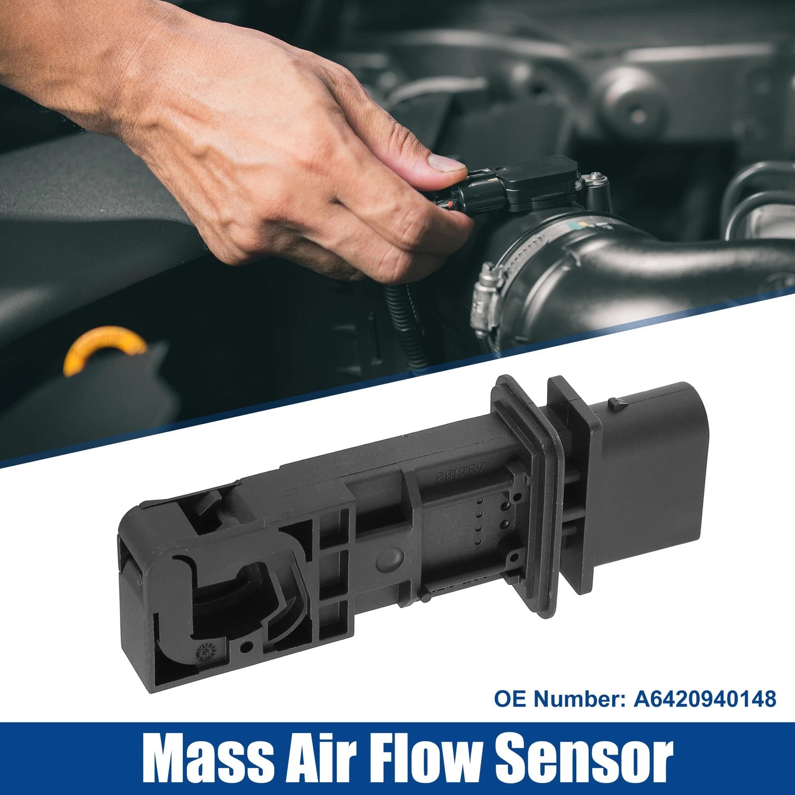 Mass Air Flow Sensor for Mercedes-Benz E320 (2007–2009) No.A6420940148