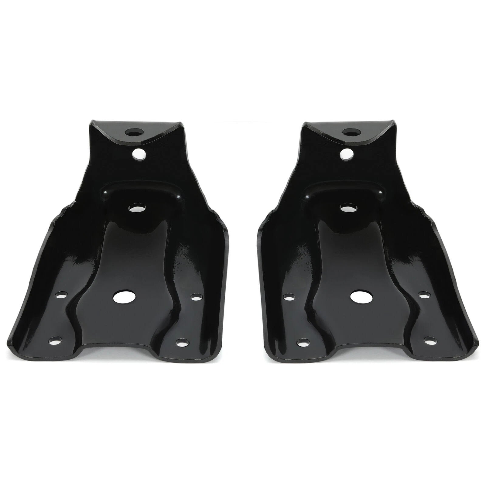 Rear Leaf Spring Hanger Shackle Bracket Kit for Chevy Silverado Sierra (1999–2014)