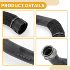 Radiator Coolant Hose for Mercedes-Benz GL550 (2013–2016) No.A1665005300 Black