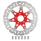 11.8" Front Brake Rotor Disc for Harley-Davidson Touring (2008–2019) Trike (2009–2019) Red