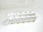 5 Pack Schneider Electric A9A15310 2P + T DIN Socket 16A 250V