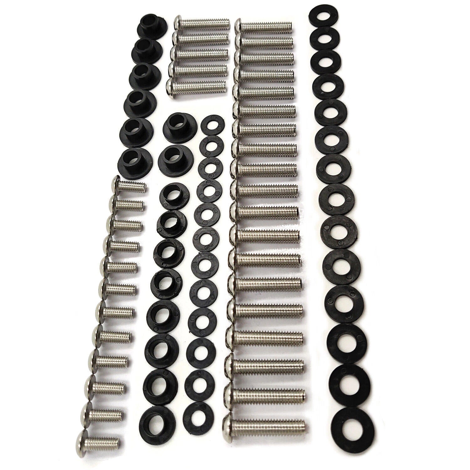 Motorcycle Fairing Bolt Kit for Yamaha YZF-R1 (2002–2014) Chrome