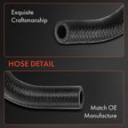 2X Power Steering Pressure & Return Line Hose for Honda Civic (2001-2005)
