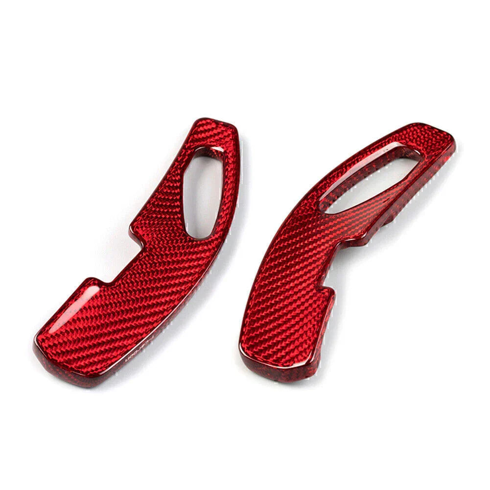 Carbon Fiber Red Steering Wheel Shift Paddles for LEXUS GS250 ES250 RX250