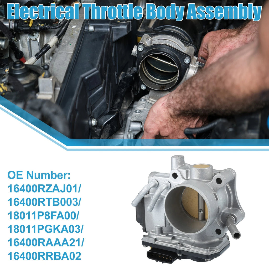 Electronic Throttle Body No. 16400RZAJ01 for Honda CR-V 2.4L (2007–2009)