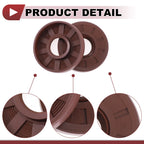 Set of 2 Oil Seal Ring 20x52x10mm FKM Rubber for Rotary Shaft