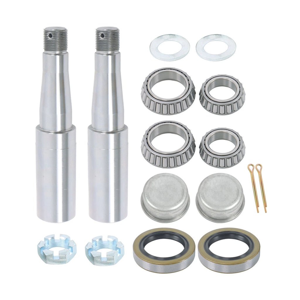 2X 5-Lug Wheel Hub Kits for 8.25-Inch Spindles