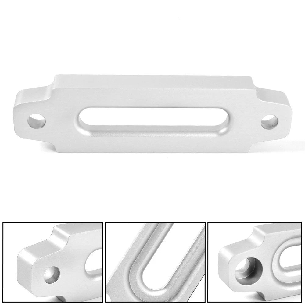 4.8" Silver Hawse Fairlead for ATV UTV Winch Synthetic Rope