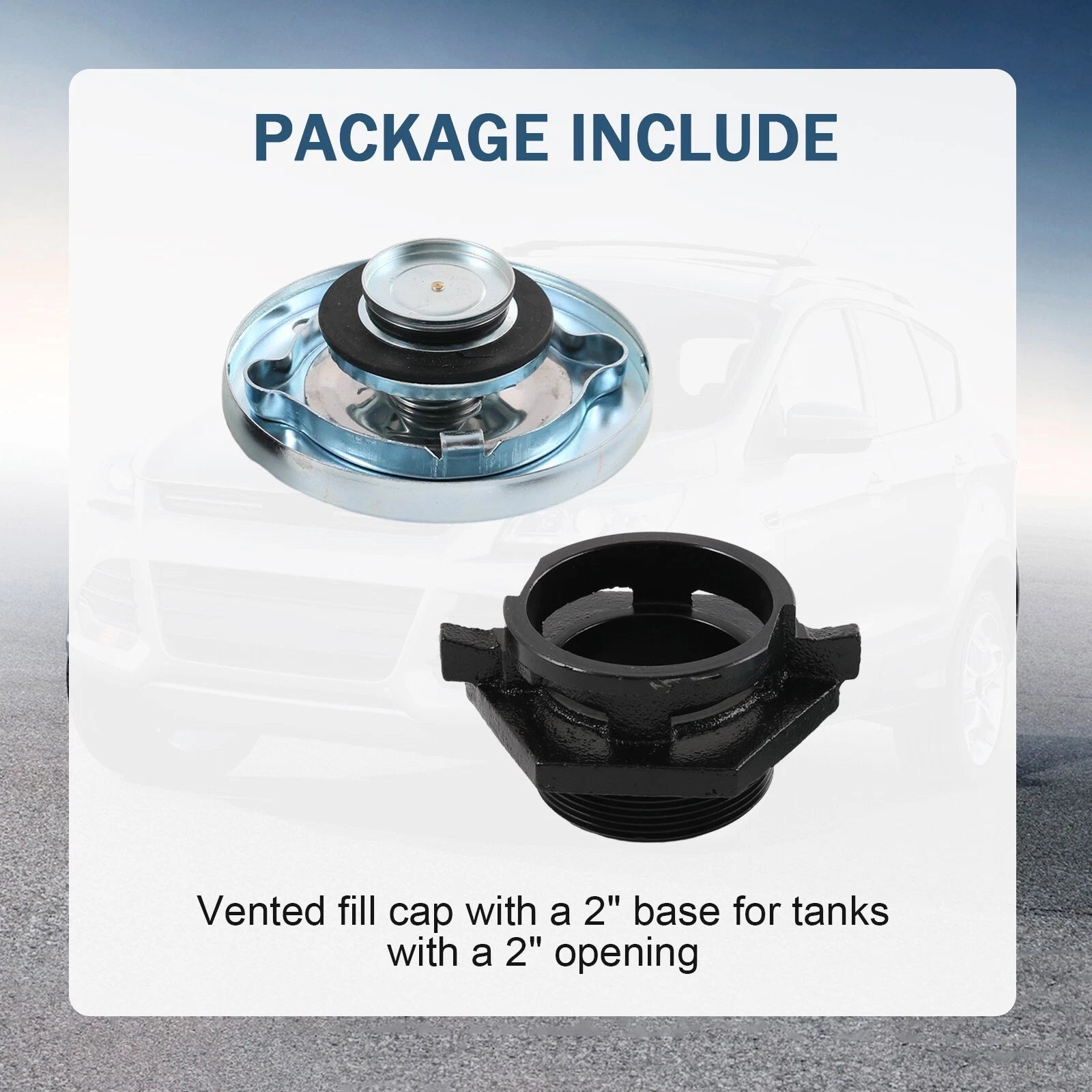 Vented Gas Cap for Fuel Transfer Tank