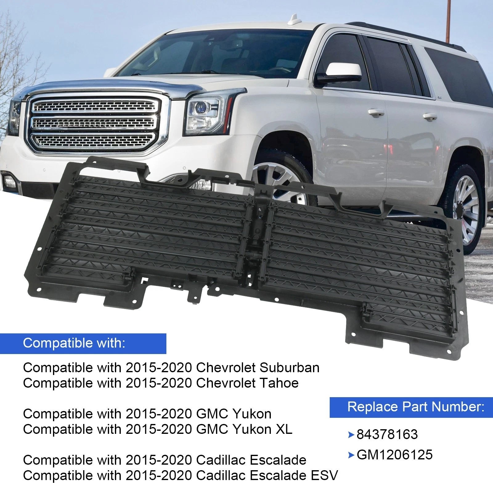 Active Grille Radiator Shutter for Escalade Suburban Yukon (2015-2020)