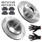 Rear Brake Rotors and Pads Kit for Dodge Challenger Charger (2006–2023)