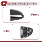Exterior Door Handle Cover Trim for Toyota Corolla (2014–2018) Grey