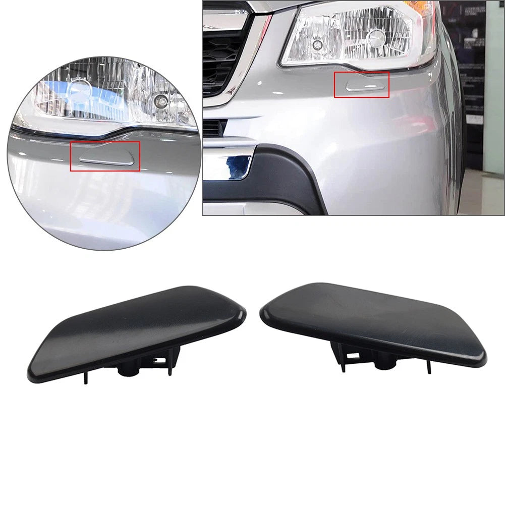 2X Front Headlight Washer Cover 86636-SG040 for Subaru Forester (2013–2018)