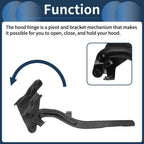 Hood Hinges for Kia Optima (2011–2016) No. 791102T000 - 1 Pair