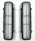 Tail Light Lamp Bezels Chrome Pair for Chevrolet Monte Carlo (1970–1972)