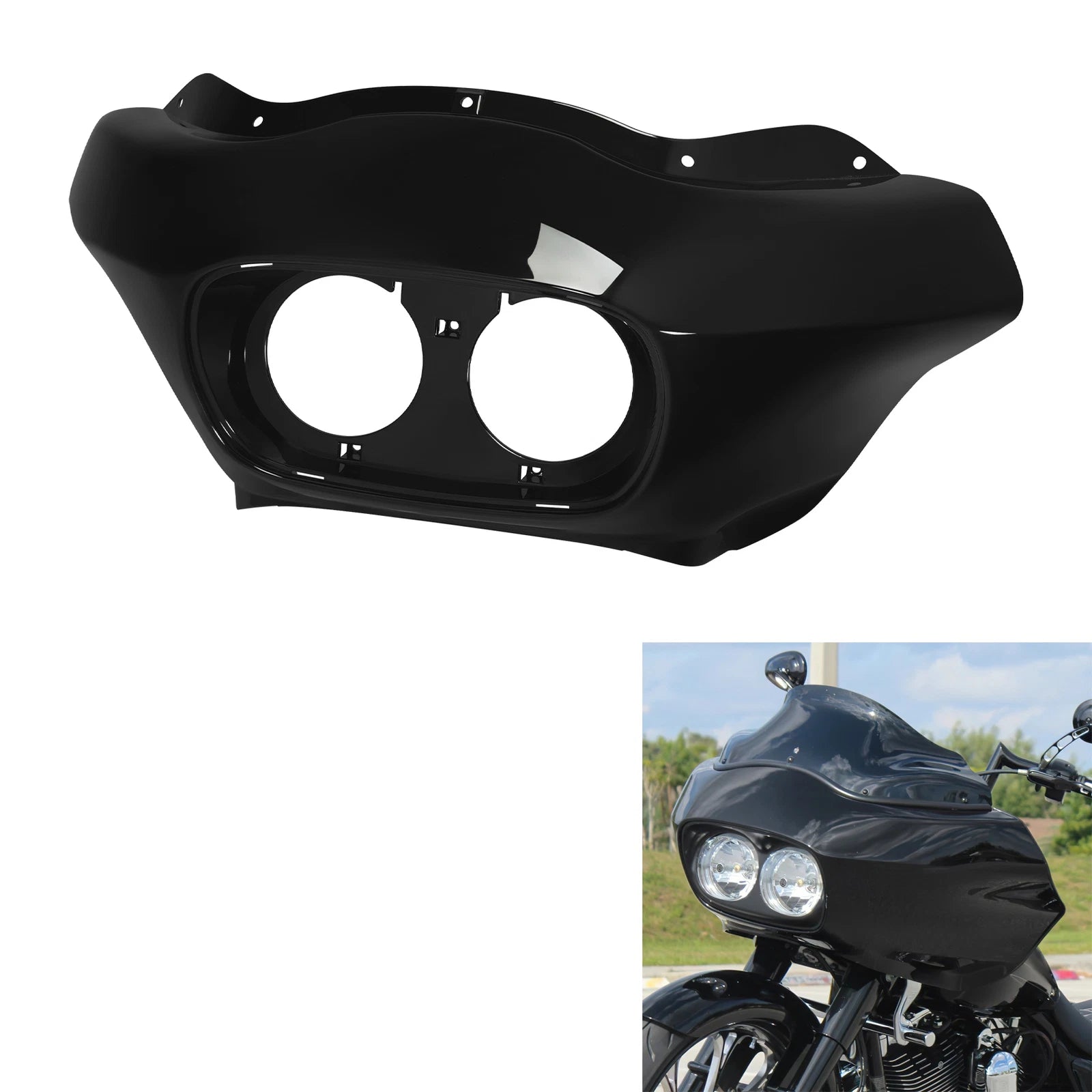 Front Outer Fairing for Harley Road Glide FLTR FLTRX (1998–2013)