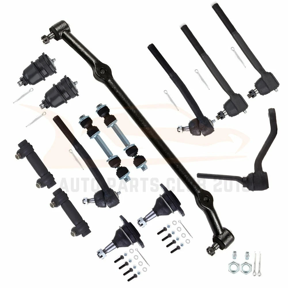 14 Pcs Front Tie Rods and Ball Joints for Pontiac Bonneville 