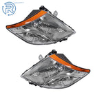 Halogen Headlights for Nissan Sentra (2010-2012) Clear Chrome