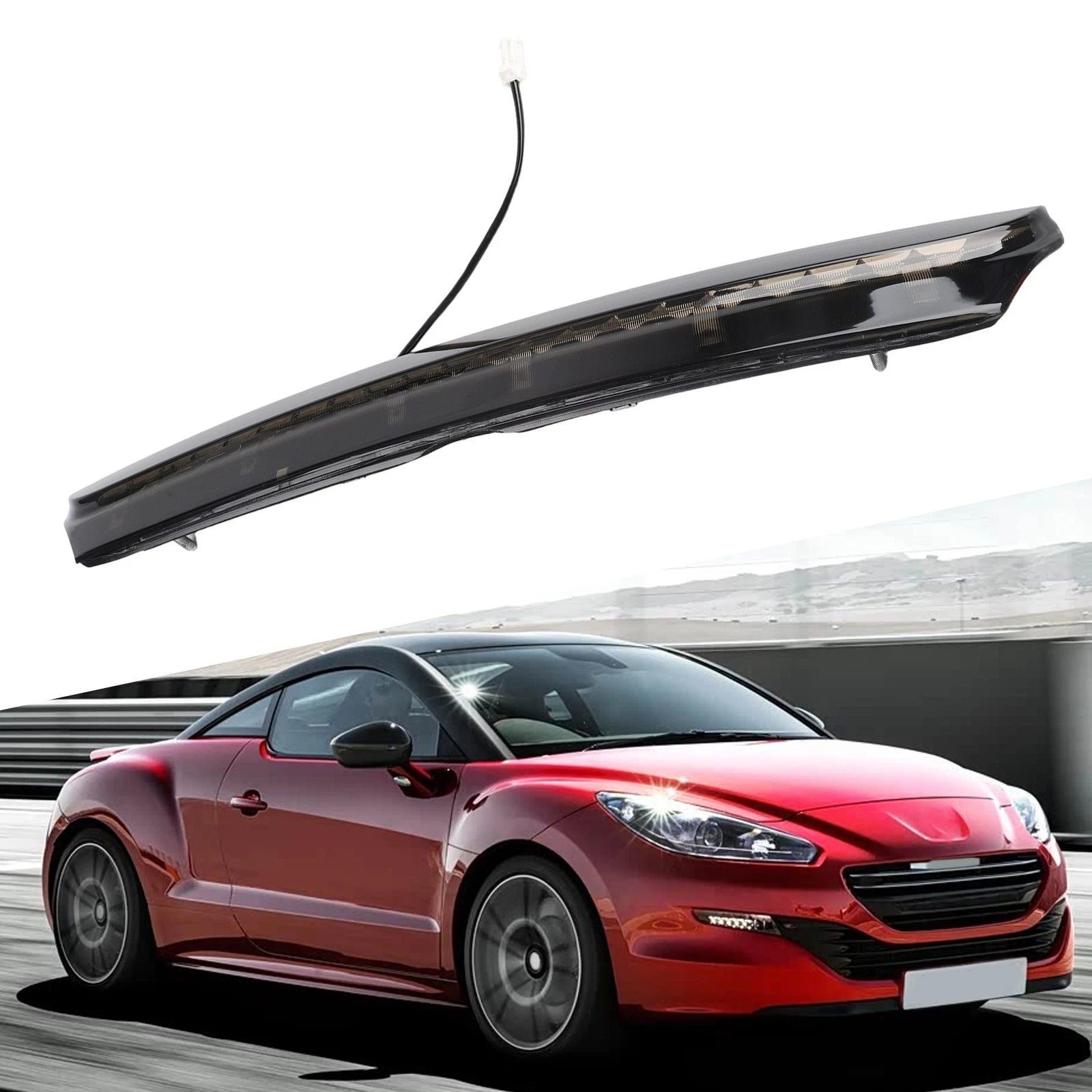 Third Brake Light for RCZ (2010–2015) - ABS+PC Construction