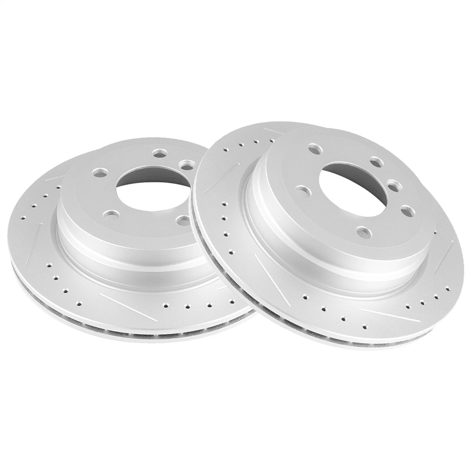 Rear Brake Rotors for BMW 325xi 328i 328xi X1 (2006–2015) Drilled Slotted